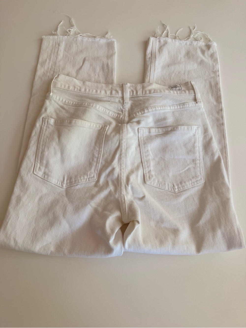 Frank & Eileen High-Rise White Jeans - Picture 3 of 4